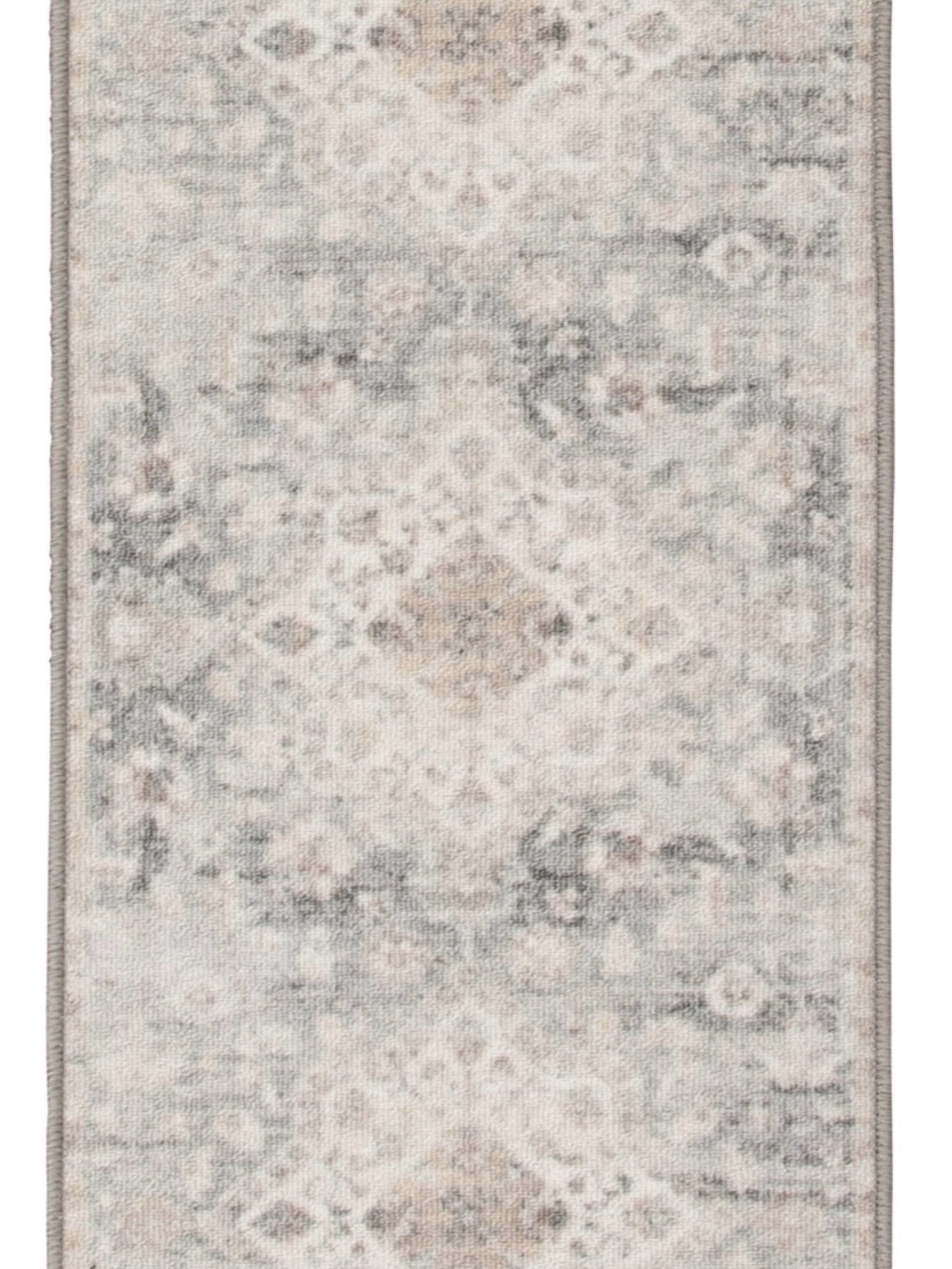 Persian Medallion Indoor Runner Rug, Blue